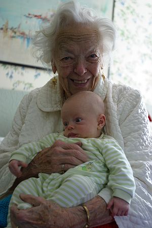 Zeke and Granny Jean.