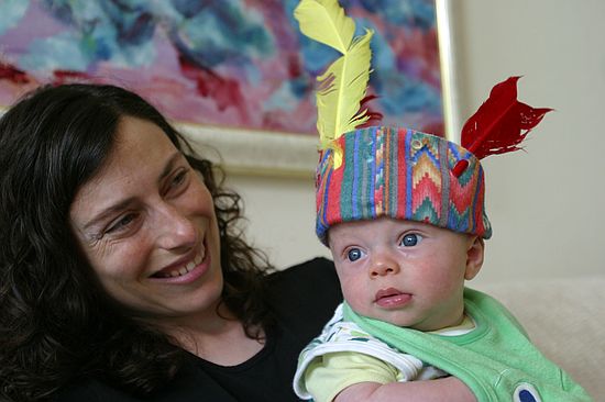 Surprisingly, it is really fun to make your kids wear funny hats.