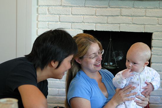 Thu Ba, Betsy and Gus.