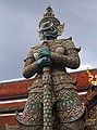 A temple guardian.