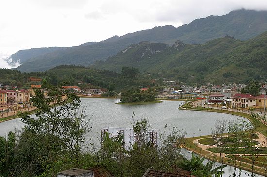 The view from our hotel room in Sa Pa, Viet Nam.