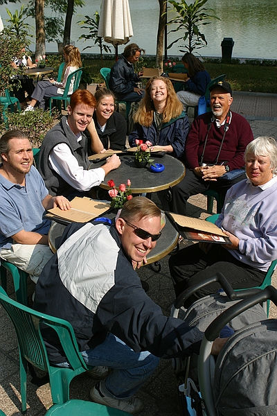 Coffee at The Highlands Cafe.