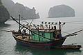 Shrimp boat on the bay.