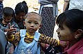 Little girl in Bagan.