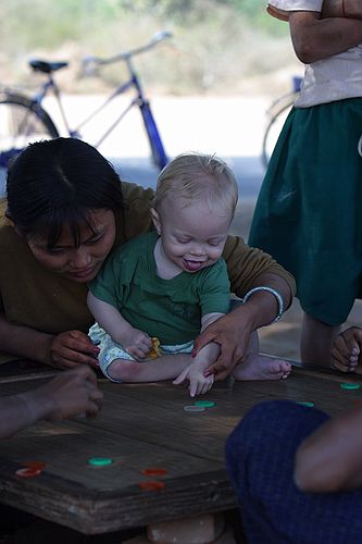 And gets a lesson in carom.