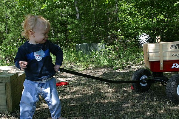 "I think I'll take this baby out for a spin."